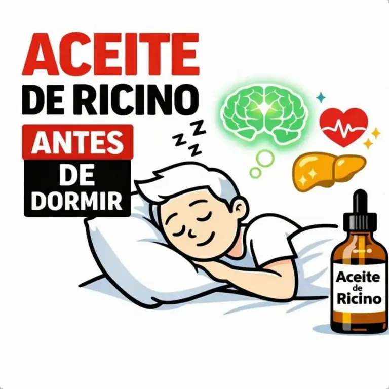 Aceite de ricino antes de dormir beneficios 768x768